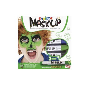 Culori pentru piele set 3 Monsters CARIOCA 43051