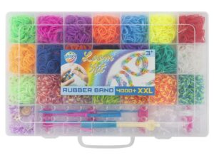Cutie kit elastice pentru brățări Grafix Moxy
