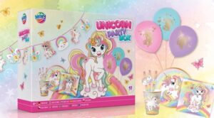 Cutie party Unicorn 43 piese Grafix