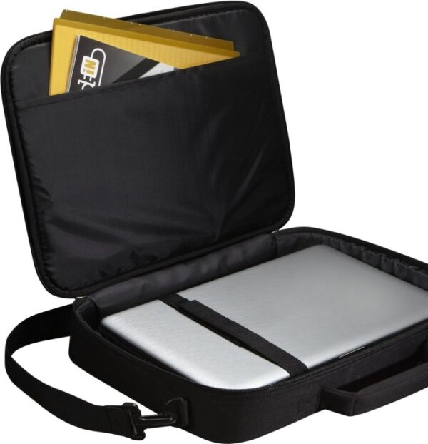 GEANTA CASE LOGIC, pt. notebook de max. 17 inch, 1 compartiment, buzunar frontal, waterproof, poliester, negru, 3201490 "VNCI-217 BLACK" GEANTA CASE LOGIC, pt. notebook de max. 17 inch, 1 compartiment, buzunar frontal, waterproof, poliester, negru, 3201490 "VNCI-217 BLACK"