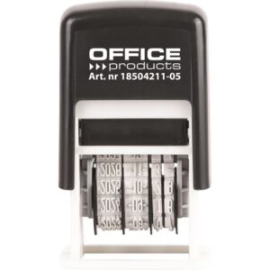 Datieră Office Products An-Lună-Zi cu tuș negru