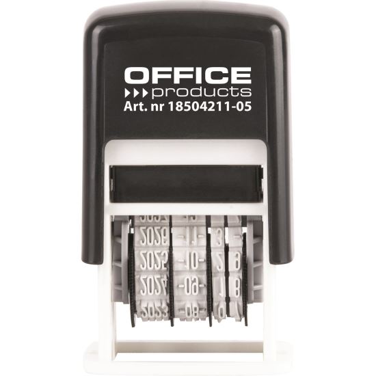 Datieră Office Products An-Lună-Zi cu tuș negru