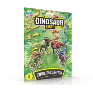 Decor party Dino Swirl Grafix
