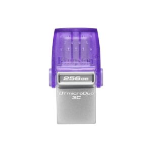256GB DataTraveler microDuo 3C 200MB/s dual USB-A + USB-C, "DTDUO3CG3/256GB"