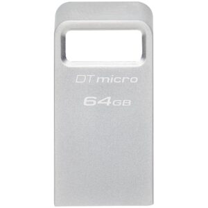 Kingston 64GB DataTraveler Micro 200MB/s Metal USB 3.2 Gen 1 EAN: 740617328066, "DTMC3G2/64GB"