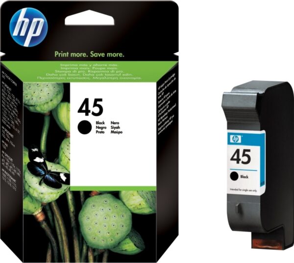 Cartus Cerneala Original HP Black, nr.45, pentru DeskJet 815|855|870|980|1100|1120|1125|1280|1600, , , "51645AE" Cartus Cerneala Original HP Black, nr.45, pentru DeskJet 815|855|870|980|1100|1120|1125|1280|1600, , , "51645AE"