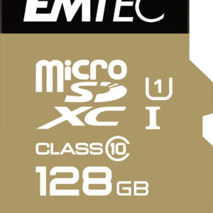 Card memorie Gold Elite 128 GB microSDHC, Memory Card&nbsp;(Class 10 UHS-I (D1)) "ECMSDM128GXC10GP"