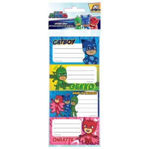 Etichete adezive PJ Masks, 20 buc. - The Littlies