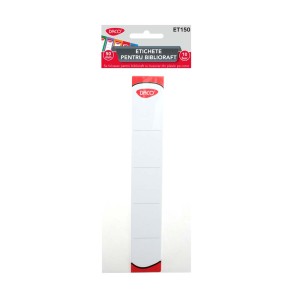 Etichete carton 250 g pentru biblioraft 50 mm DACO ET150