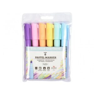 Evidențiatoare pastel Koh-I-Noor 6/set