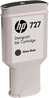 Cartus Cerneala Original HP Matte Black, nr.727, pentru Designjet T1500|T1530|T2500|T2530, 300ml, , "C1Q12A" Cartus Cerneala Original HP Matte Black, nr.727, pentru Designjet T1500|T1530|T2500|T2530, 300ml, , "C1Q12A"