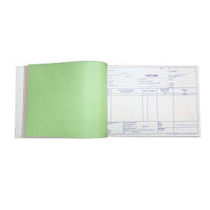 Factură A5 3 exemplare 150 file nepersonalizată fără TVA L03431