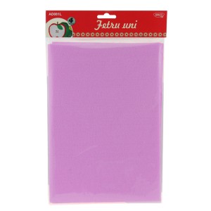 Fetru uni set 4 lila DACO AD081L