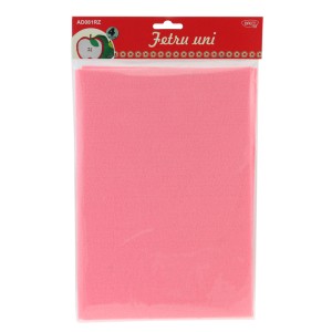 Accesorii craft DACO AD081RZ din fetru uni, set 4, roz
