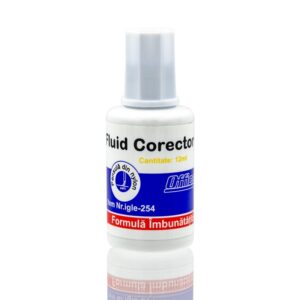 Fluid corector Office-Cover 254, 12 ml, cu pensulă