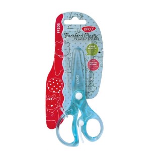 Foarfecă grădiniță din plastic 13 cm FF205 DACO
