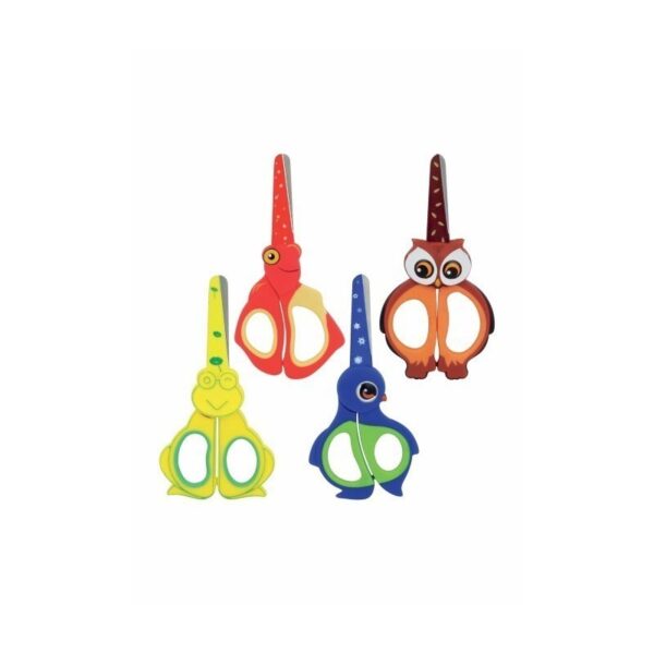 Foarfecă școlari Fiorello GR-1508 130-1675, 13 cm, modele animale