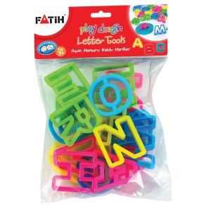Forme modelat plastilină litere Fatih 50700