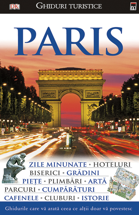 Copertă Ghid turistic Paris de Dorling Kindersley