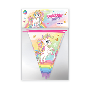 Ghirlandă Unicorn 3 metri Grafix Ghirlandă Unicorn 3 metri Grafix