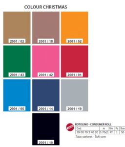 Hârtie ambalaj Color Carta Patinată Bolis