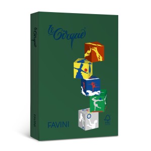 Carton color A4 80 g/mp verde Christmas FAVINI A71D534