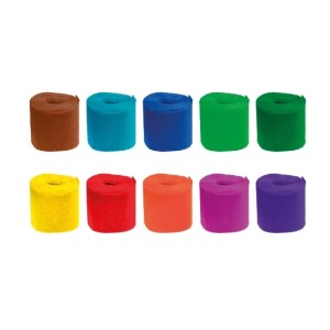 Hârtie creponată asortată DACO HC102 5 cm x 10 m