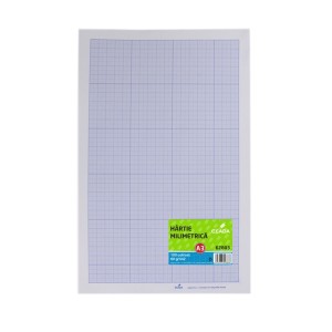 Hârtie milimetrică A3 ECADA set 100 cod 62803