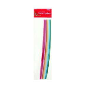 Hârtie quilling DACO HR904, 300 de fâșii în 10 culori