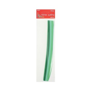 Hârtie quilling DACO HR907, 30 x 0,5 cm, 200 fâșii, Pădure