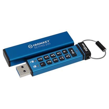 16GB IronKey Keypad 200, FIPS 140-3 Lvl 3 (Pending) AES-256 Encrypted, "IKKP200/16GB" 16GB IronKey Keypad 200, FIPS 140-3 Lvl 3 (Pending) AES-256 Encrypted, "IKKP200/16GB"