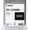 Cartus Cerneala Original Canon Black, PFI-120MBK, pentru IPF TM-200|TM-205|TM-300|TM-305, 130ml, ,NOPP, "2884C001AA"
