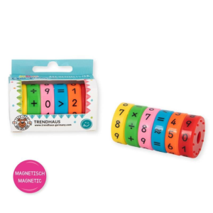 Joc educativ cilindru aritmetic magnetic Trendhaus CH31826