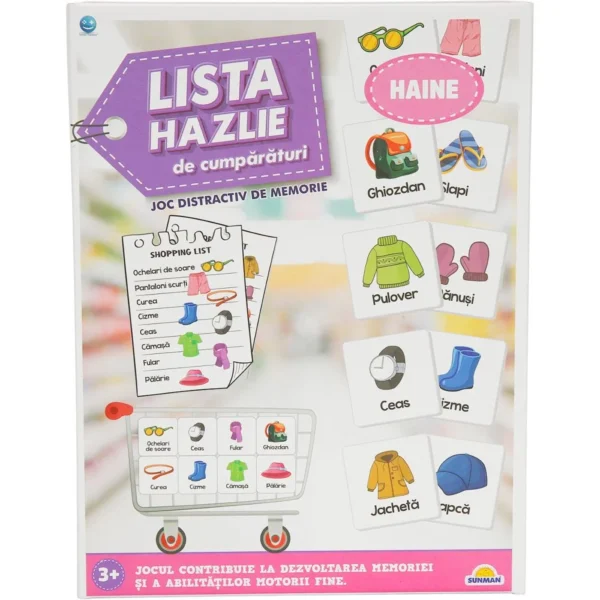 Joc Lista hazlie de cumpărături de la Smile Games