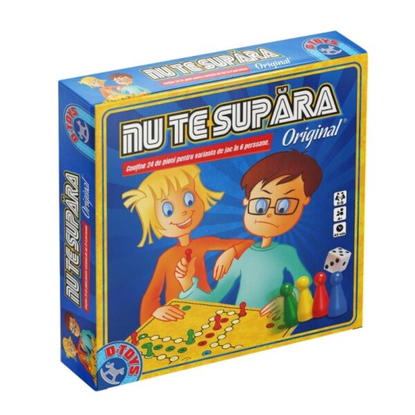 Joc pentru copii Nu te supăra - Original D-Toys 71194 Joc pentru copii Nu te supăra - Original D-Toys 71194