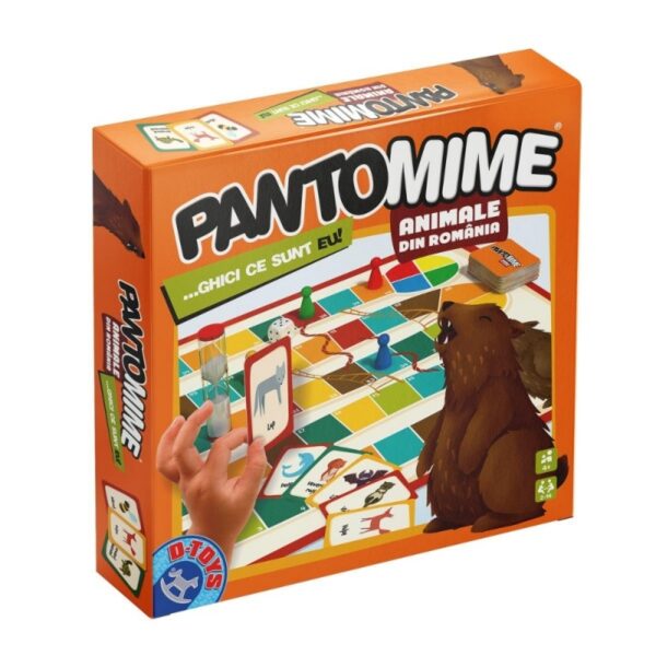 Joc pentru copii Pantomime – Animale din România D-Toys 80851