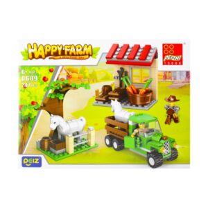 Jucărie set blocuri pentru construcție Mega Creative 482587 Micul fermier 247 piese