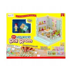 Jucărie set blocuri pentru construcție Mega Creative 482596, balcon