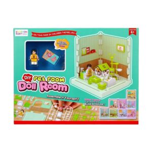 Jucărie set blocuri pentru construcție Mega Creative 482607, cameră