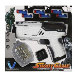 Jucărie set pistol cu 6 gloanțe din spumă și proiectile cu apă Mega Creative 569473