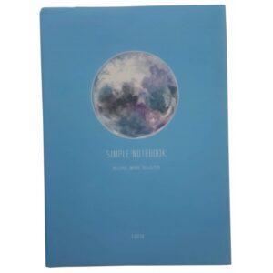 Jurnal A5 CNX Simple Notebook JTB223-6341 / 5034, 128 pagini, copertă PVC transparentă