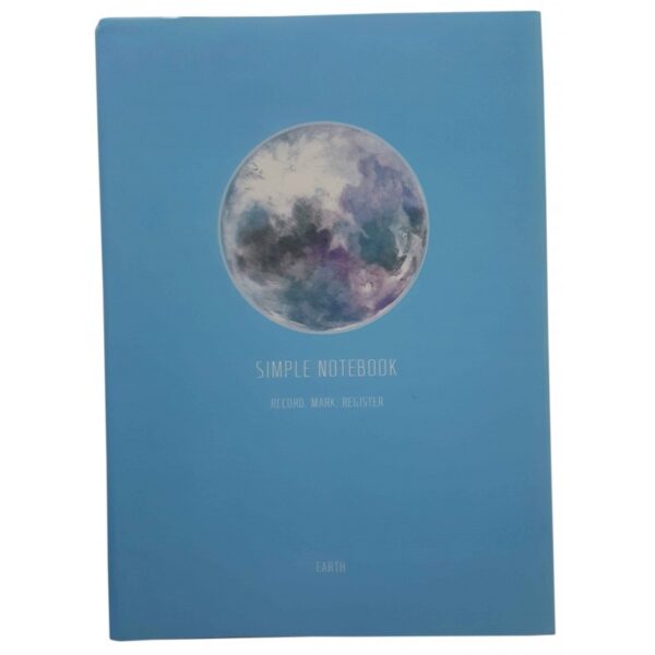 Jurnal A5 CNX Simple Notebook JTB223-6341 / 5034, 128 pagini, copertă PVC transparentă Jurnal A5 CNX Simple Notebook JTB223-6341 / 5034, 128 pagini, copertă PVC transparentă