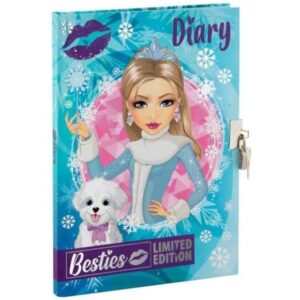 Jurnal cu lacăt A5 60 foi Besties Grafix