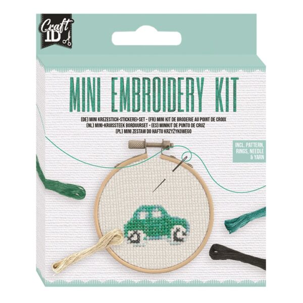 Kit broderie Grafix mașină 12,5 x 10 cm