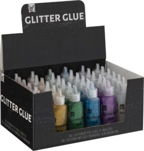Lipici cu sclipici Grafix 25 ml
