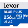 Card de memorie Lexar BLUE PLUS, microSDXC, 256GB, UHS-I, C10/A2/U3 (V30) + Adaptor SD "LMSBLPL256G-BNANG" Card de memorie Lexar BLUE PLUS, microSDXC, 256GB, UHS-I, C10/A2/U3 (V30) + Adaptor SD "LMSBLPL256G-BNANG"