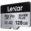 Card de memorie Lexar Professional SILVER Plus LMSSIPL128G-BNANG, 128GB, microSDXC, UHS-I U3, V30 "LMSSIPL128G-BNANG" Card de memorie Lexar Professional SILVER Plus LMSSIPL128G-BNANG, 128GB, microSDXC, UHS-I U3, V30 "LMSSIPL128G-BNANG"