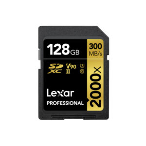 Card de memorie Lexar Professional 2000x, 128GB, SDXC, UHS-II U3, V90 "LSD2000128G-BNNNG"
