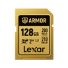 Card de memorie Lexar ARMOR Gold LSDAMGL128G-RNNNG, 128GB, SDXC, UHS-II U3, V60, Inox, IP68 "LSDAMGL128G-RNNNG"