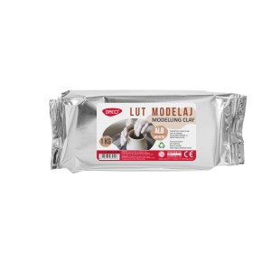 Lut pentru modelaj 1 kg alb DACO LT1000W